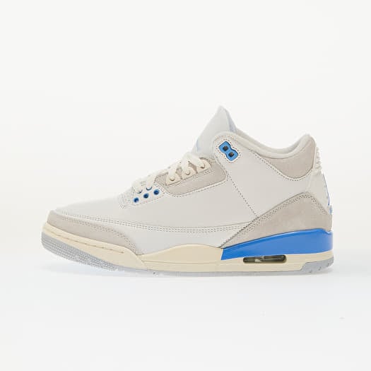 Air Jordan 3 Retro "Lucky Shorts" Summit White/ Hydrogen Blue-Legend Blue