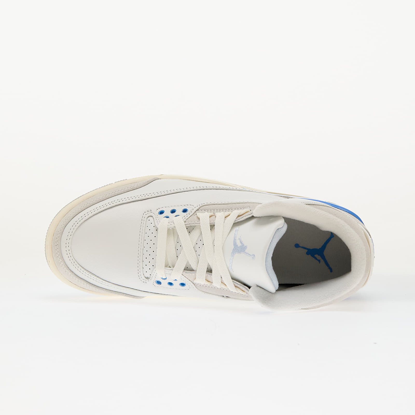 Männer Air Jordan 3 Retro "Lucky Shorts" Summit White/ Hydrogen Blue-Legend Blue