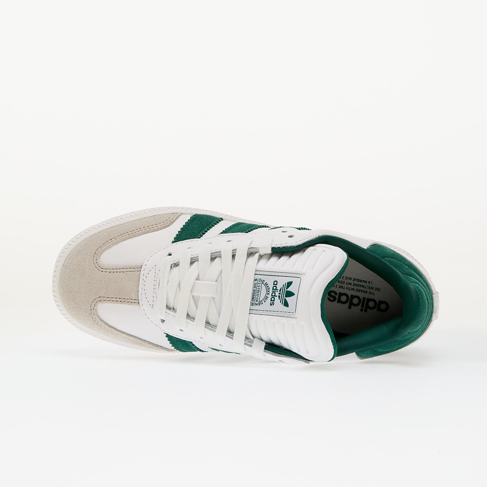 Zapatillas Hombre adidas Samba Xlg Ftw White/ Collegiate Green/ Clear Granite