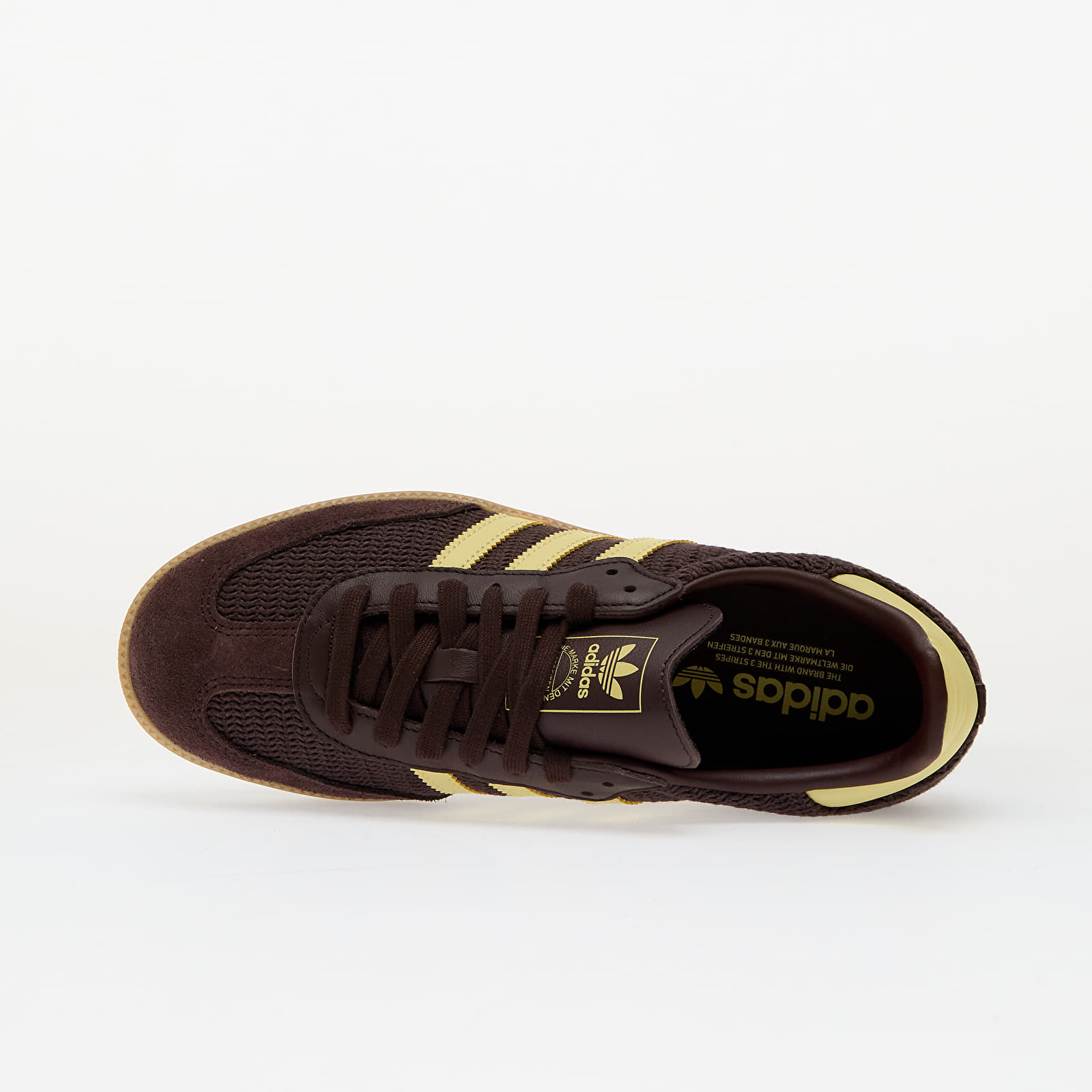 Dámské tenisky a boty adidas Samba Og W Shale Brown/ Power Yellow/ Gum