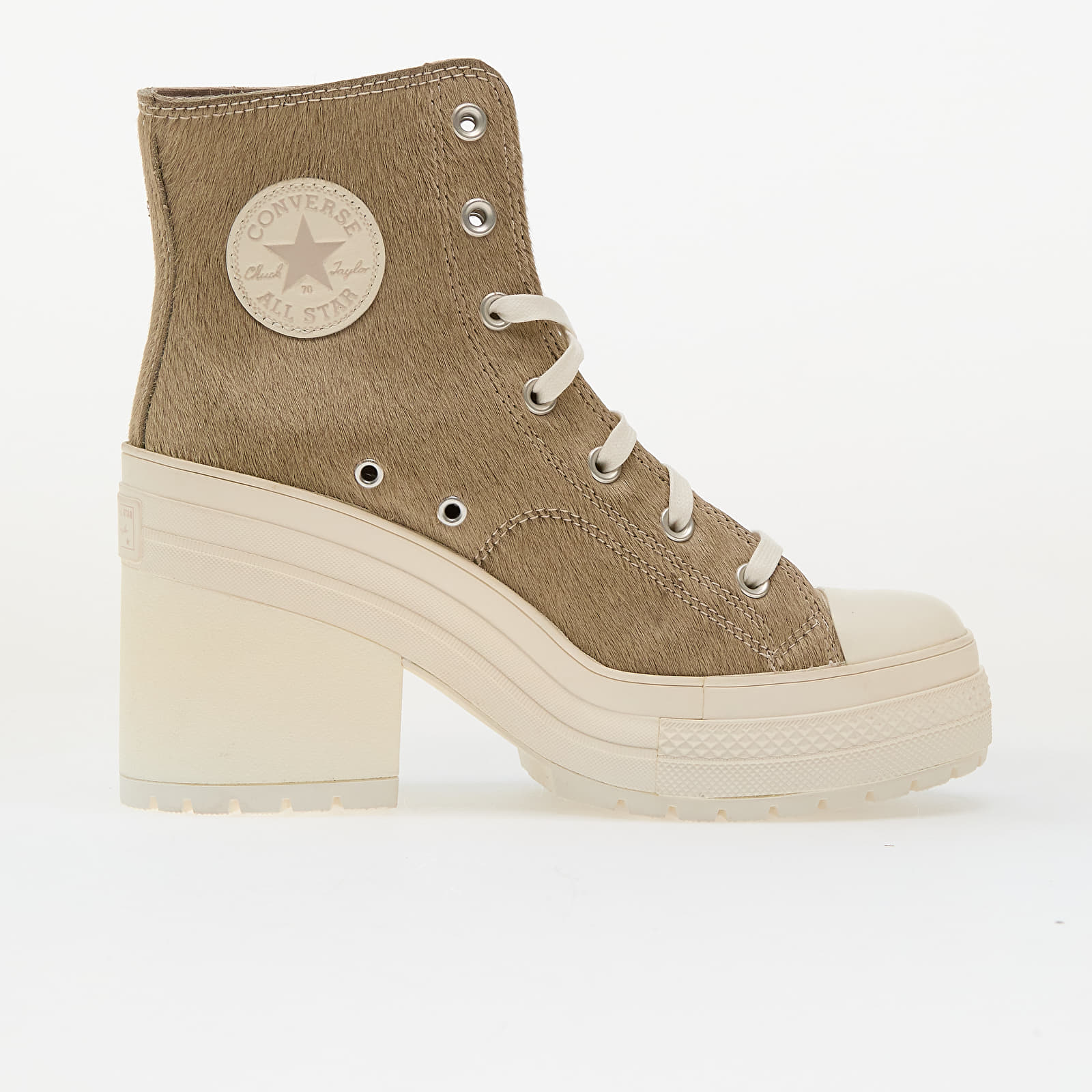 Naisten kengät Converse Chuck 70 De Luxe Heel Hi Warm Clay/ Egret