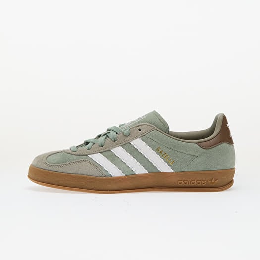 adidas Gazelle Indoor Silver Pebble/ Silver Green/ Ftw White