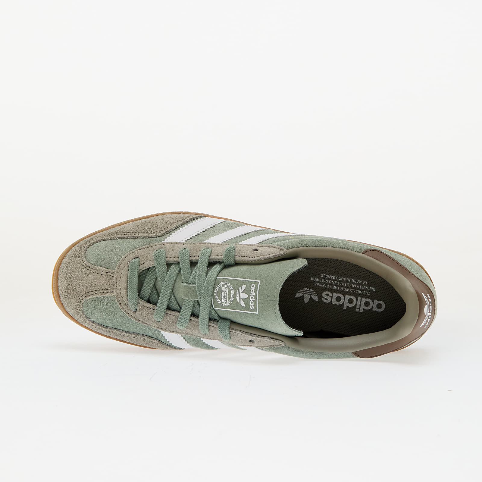 Men's shoes adidas Gazelle Indoor Silver Pebble/ Silver Green/ Ftw White