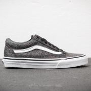 Vans old skool glitter rainbow sale black