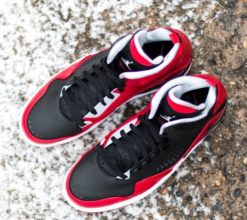 Shoes Jordan SC-3  Black/Black- Gym Red