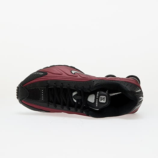 Women's shoes Nike W Shox R4 Black/ Metallic Silver-Team Red