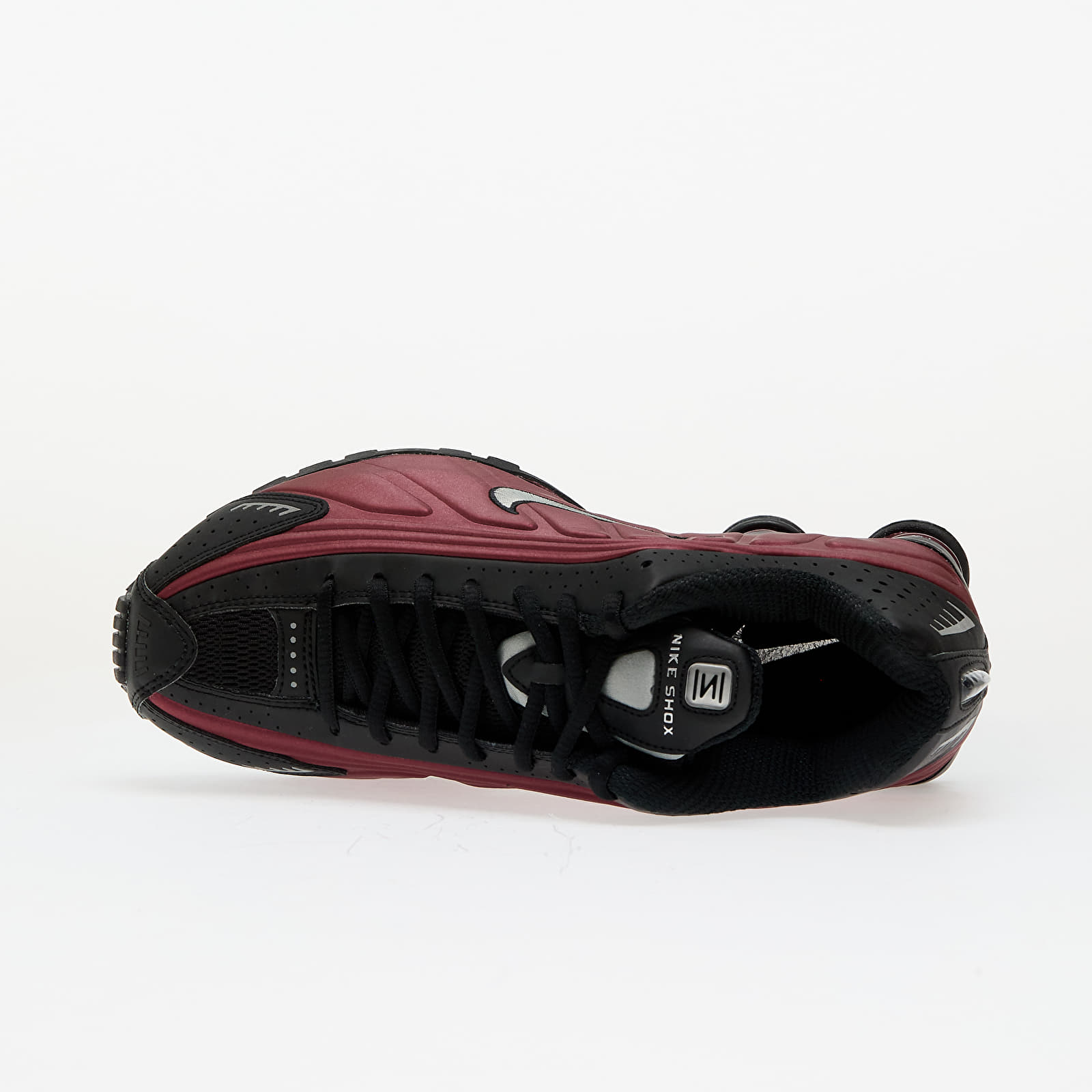 Dámské tenisky a boty Nike W Shox R4 Black/ Metallic Silver-Team Red