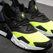 Men s shoes Nike Air Huarache Drift Volt Black White Footshop