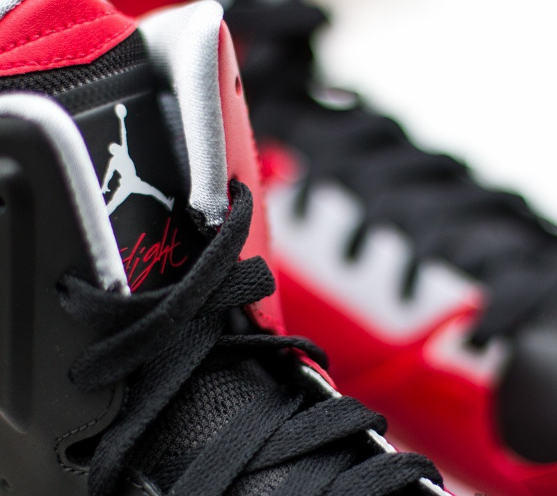 Shoes Jordan SC-3  Black/Black- Gym Red