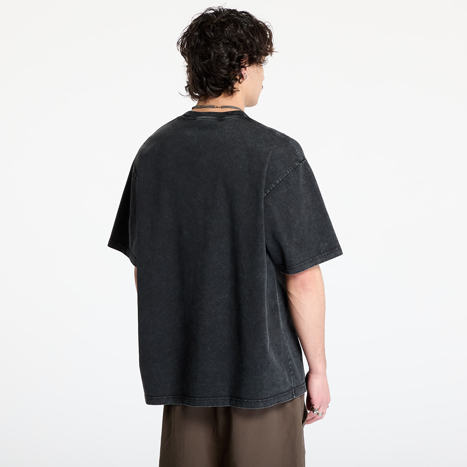 Pánská trička A BATHING APE Garment Dye Multi Logo Relaxed Fit Tee Black