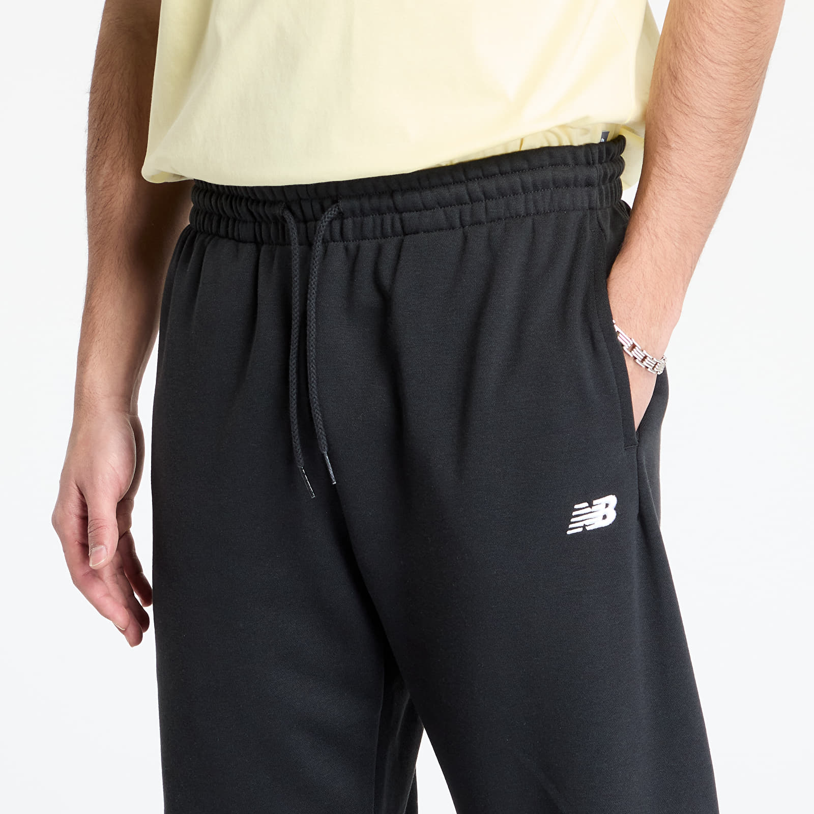 Tepláky New Balance French Terry Jogger Black