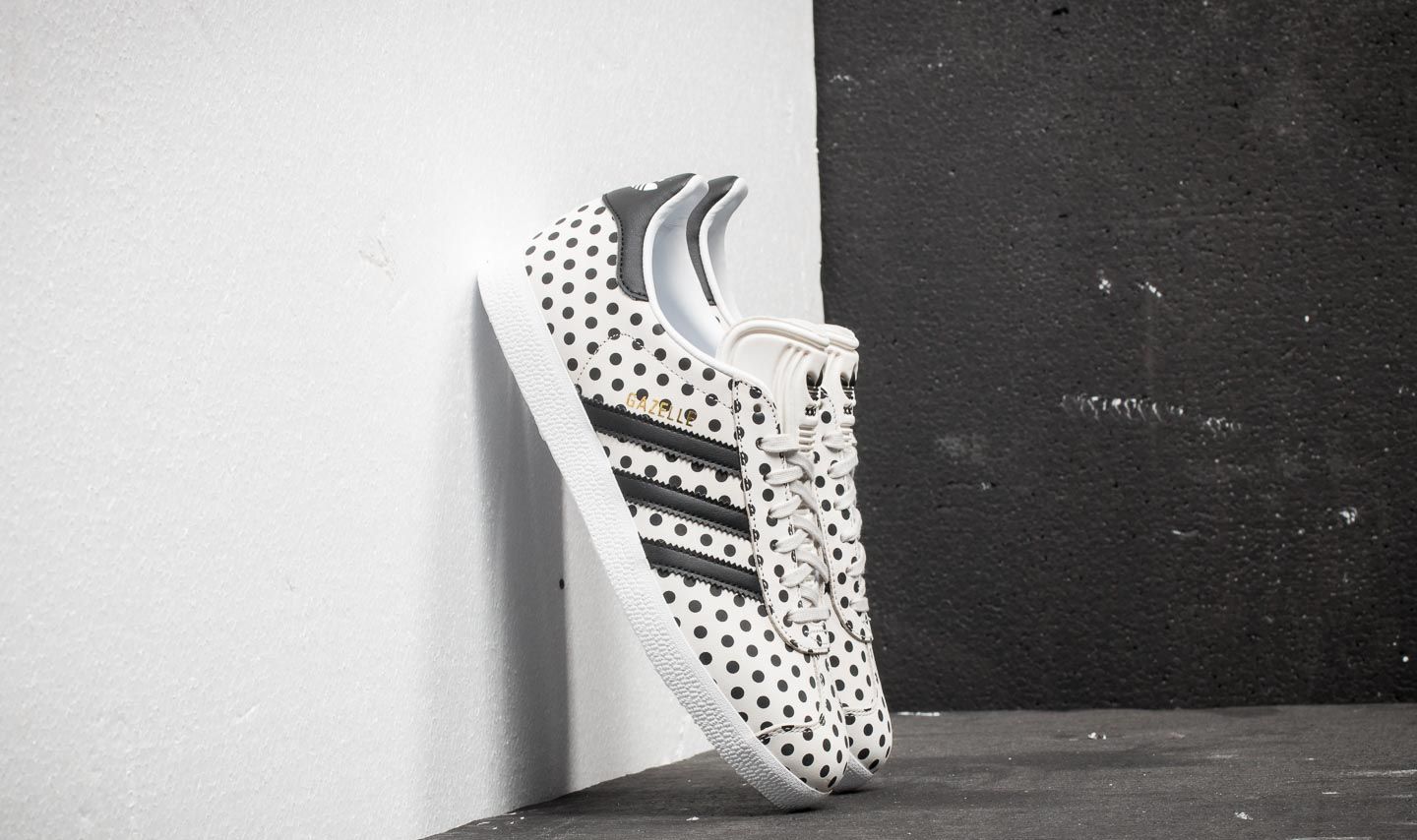 Damen Sneaker und Schuhe adidas Gazelle W Crystal White/ Core Black/ Ftw White