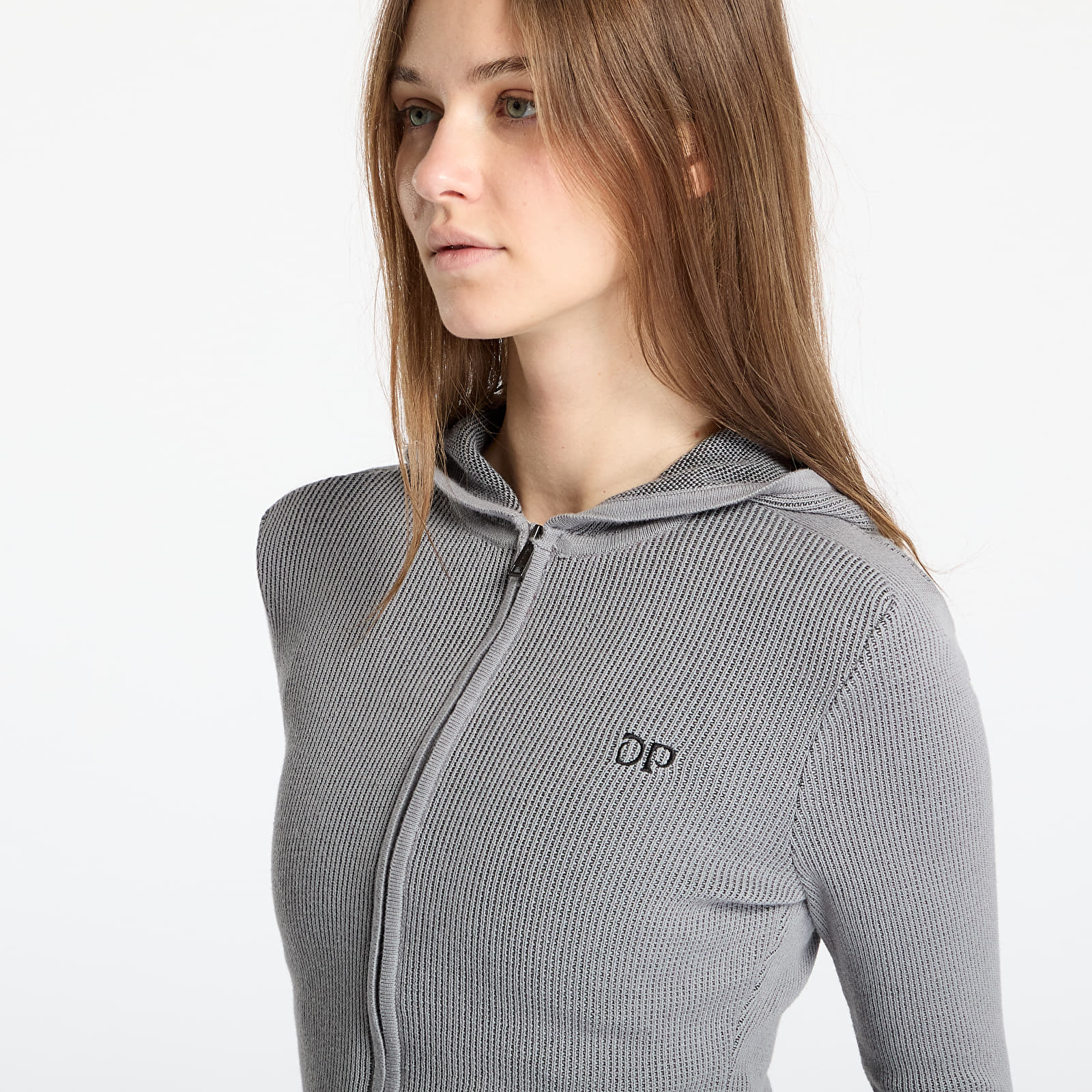 Naiste kapuutsid ja kampsunid Daily Paper Rib Knit Hoodie Wet Weather