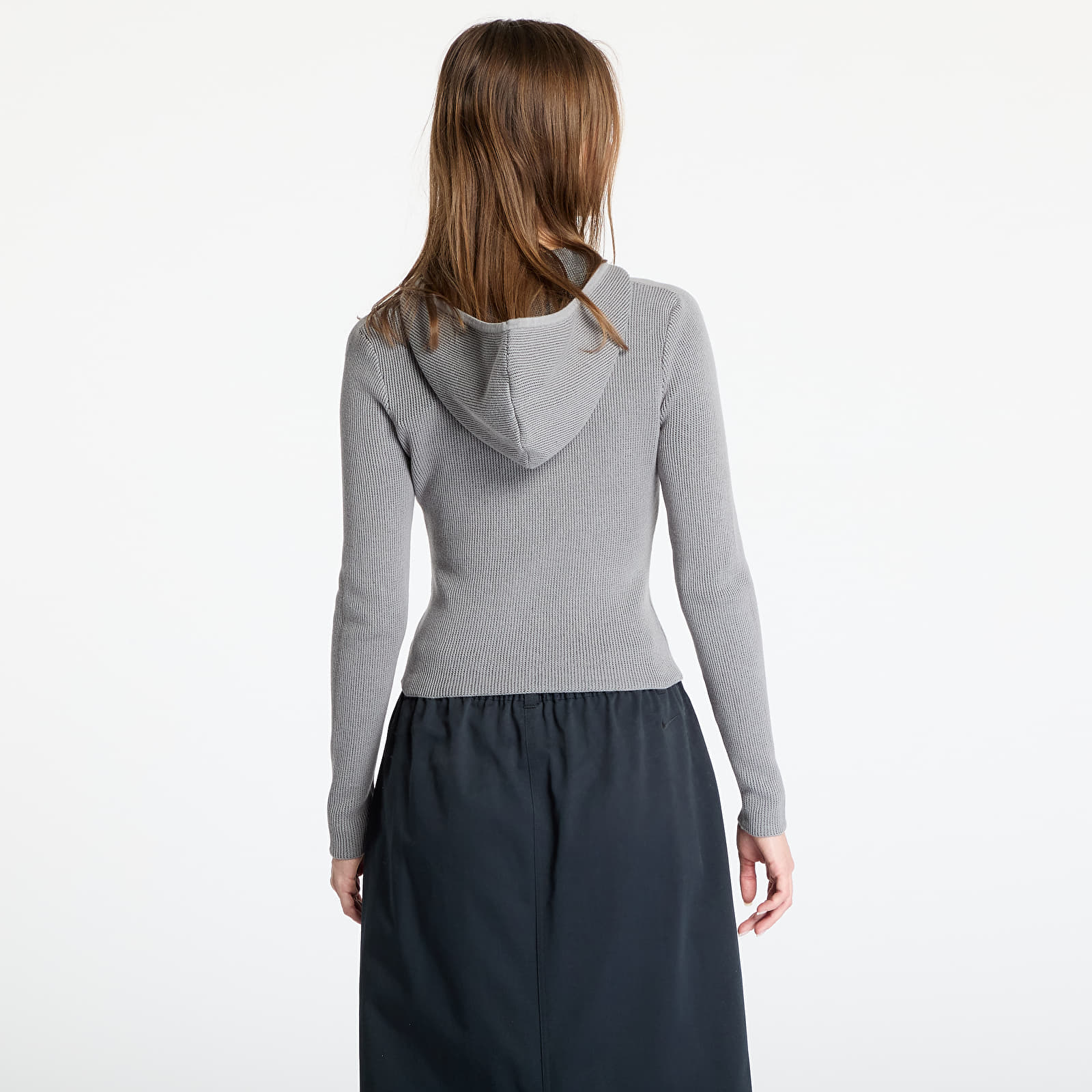Naiste kapuutsid ja kampsunid Daily Paper Rib Knit Hoodie Wet Weather