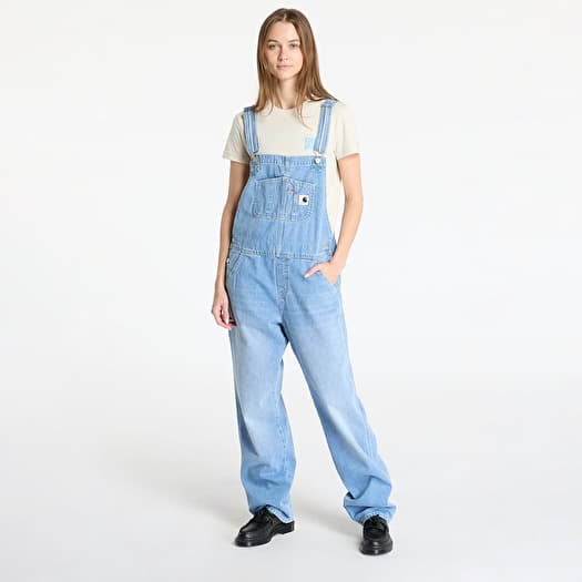 Jeans Carhartt WIP W Bib Overall Straight Blue
