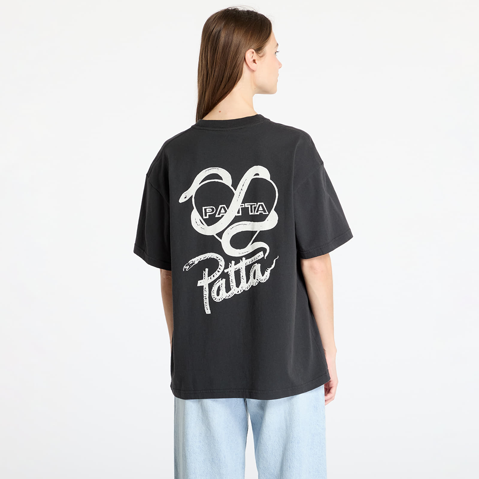 Koszulki Patta Snake Heart T-Shirt UNISEX Moonless Night