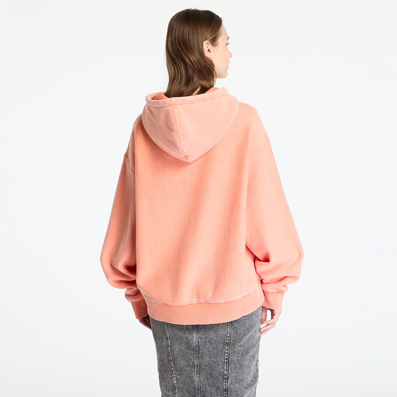 Kapuutsikud ja kampsunid Patta Classic Washed Hooded Sweater UNISEX Melon
