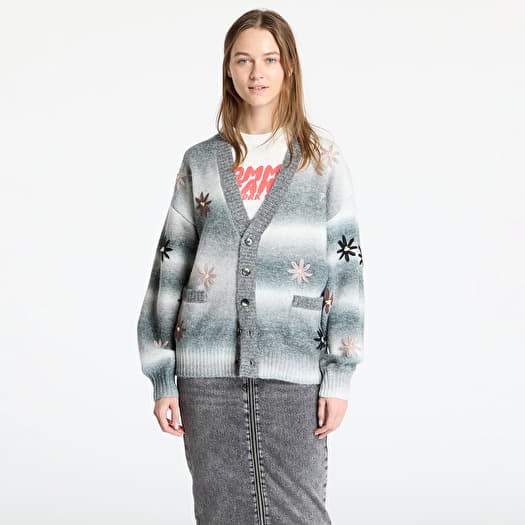Sveter Patta Peace & Love Knitted Cardigan UNISEX Forged Iron