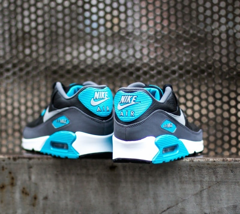 Batai Nike Air Max 90 Leather Black/Wolf Grey