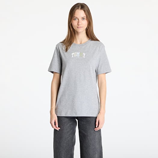 Majica Tommy Jeans Relaxed Color Varsity Tee Gray