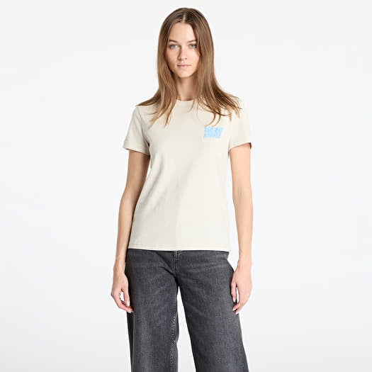 Majica Tommy Jeans Reg Tj Bubble Tee Beige