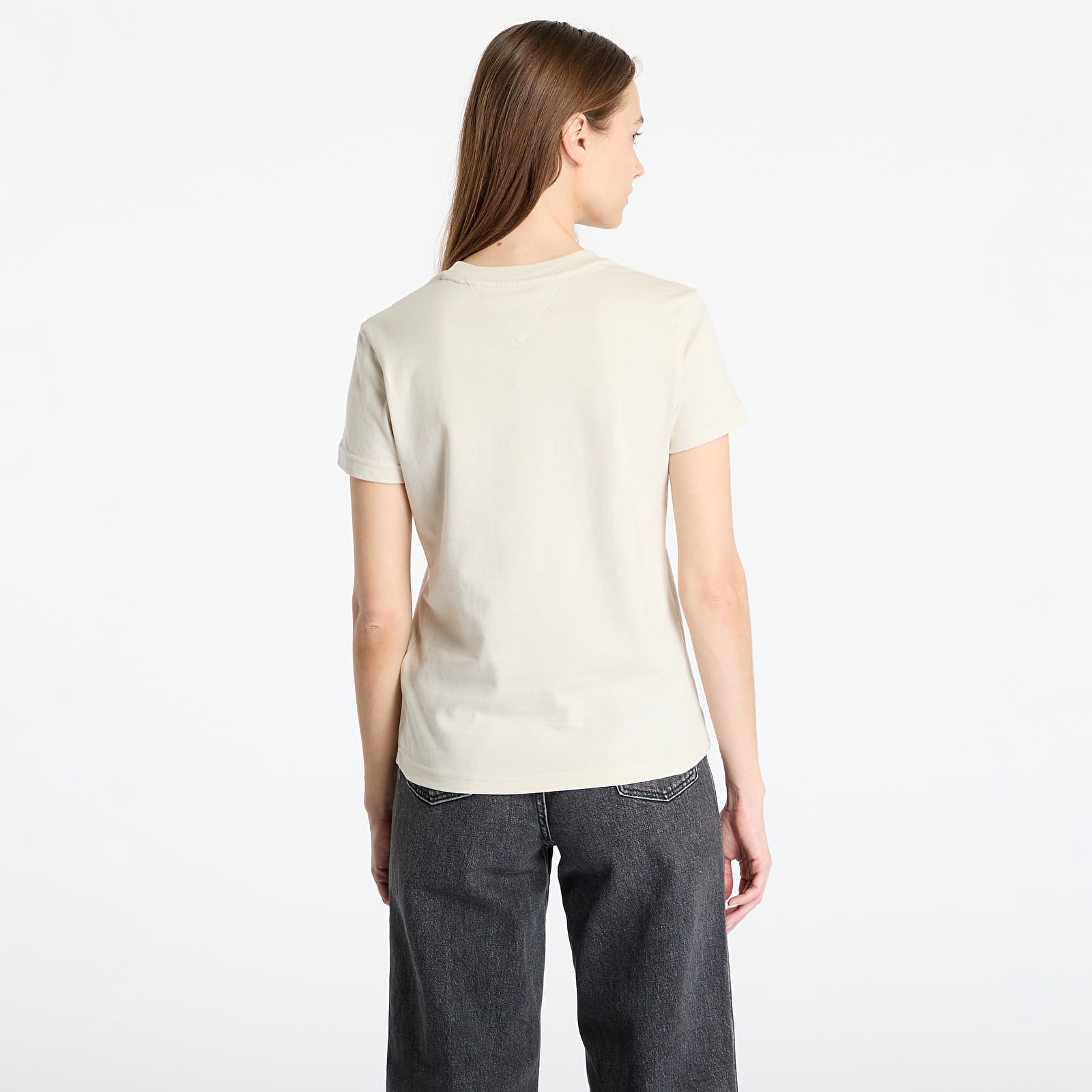 T-shirts Tommy Jeans Reg Tj Bubble Tee Beige