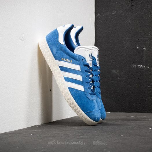 Men's adidas originals gazelle trainers in collegiate royal / white 2025