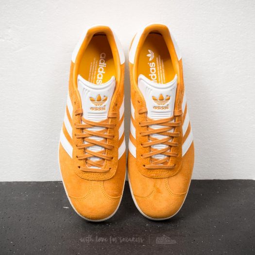 adidas Gazelle Collegiate Gold Ftw White Cream White Footshop