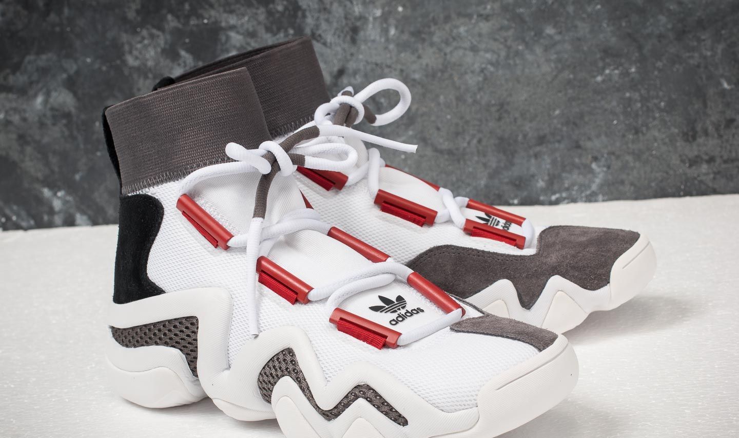 Men s shoes adidas Consortium Crazy 8 A D White Core Red Core