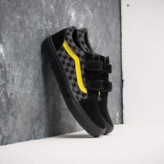 Vans checkered 2025 velcro