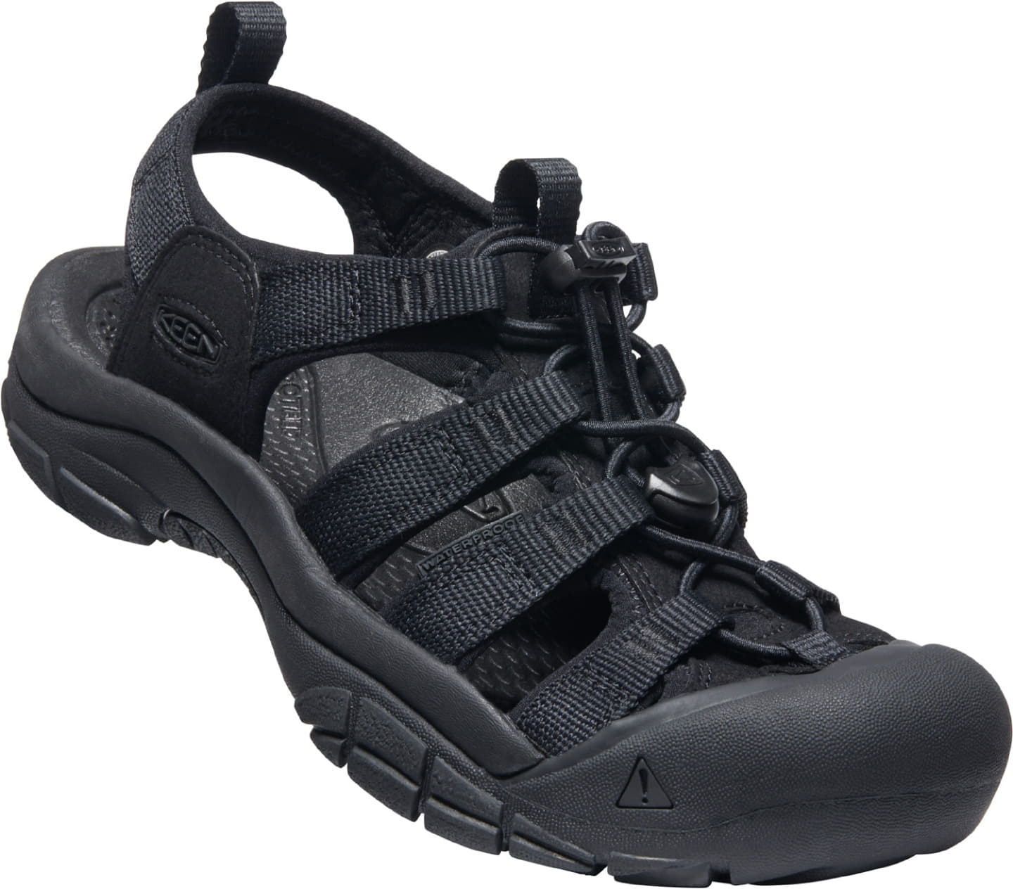 Sapatos de mulher KEEN Newport H2 Triple Black