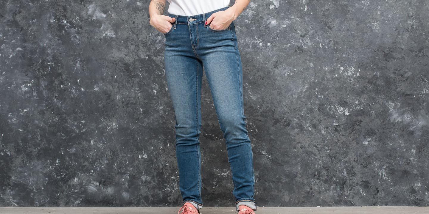Housut Levi's® 711 Skinny Jeans Sleepless Indigo