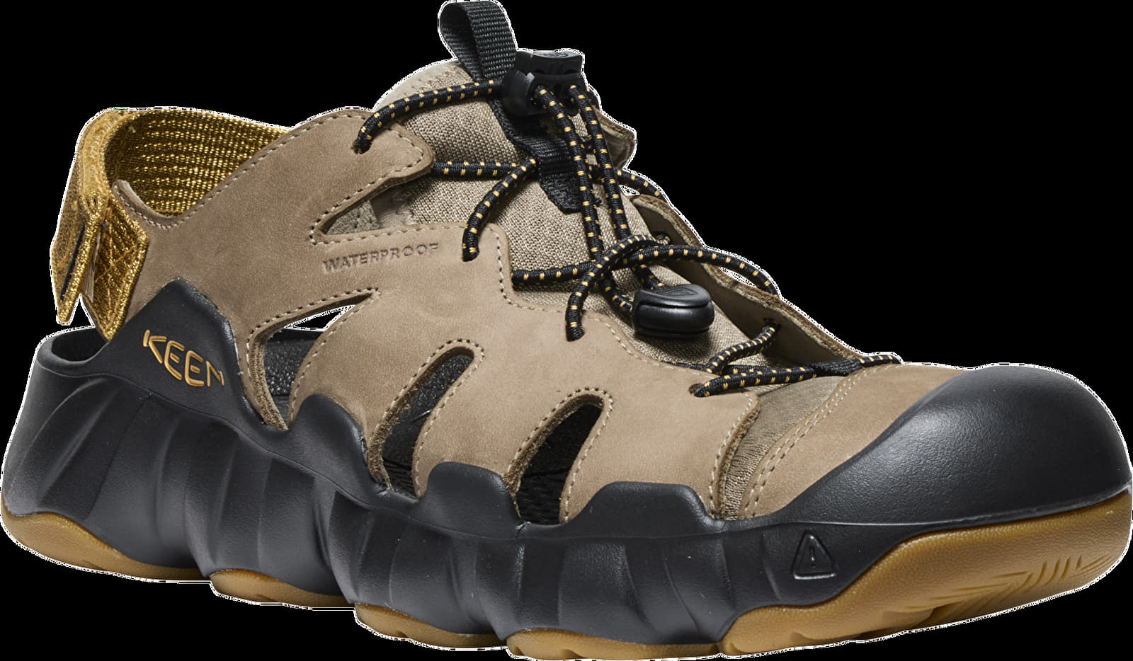 Vīriešu apavi KEEN Hyperport Fisherman Leather Brindle/ Oak Buff
