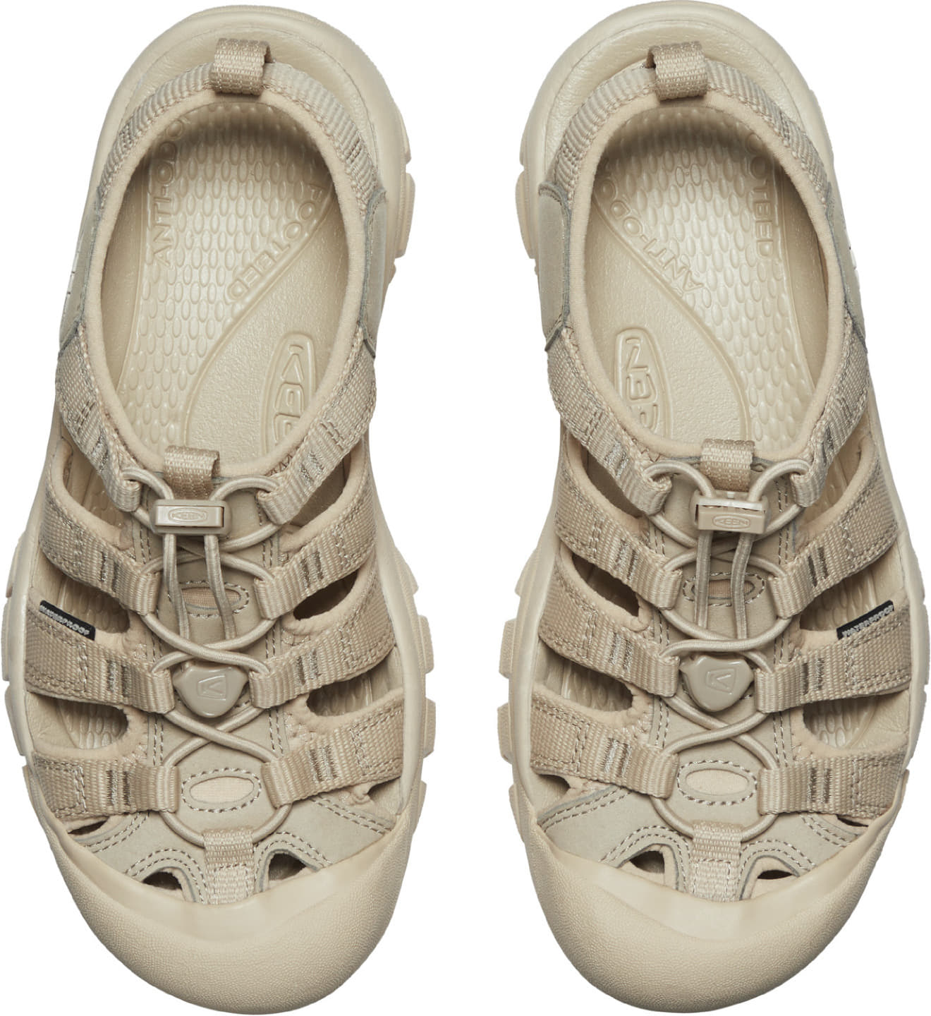 Sapatos de mulher KEEN Newport H2 Monochrome/ Safari