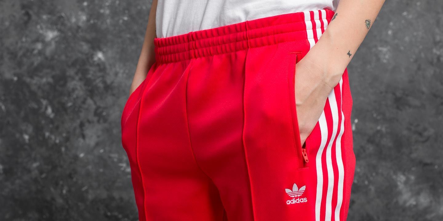 Adidas radiant red pants 2025