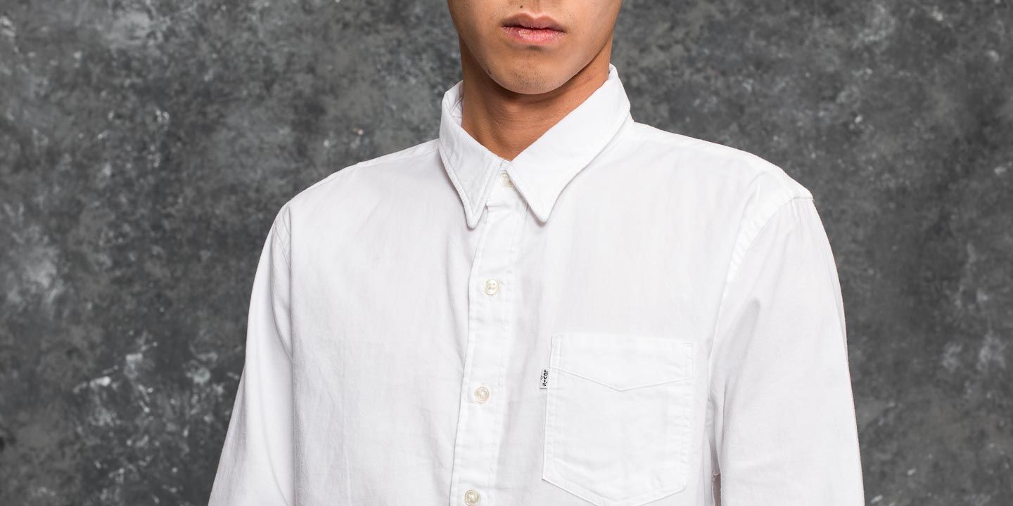 Hemden Levi's® Sunset One Pocket Shirt White