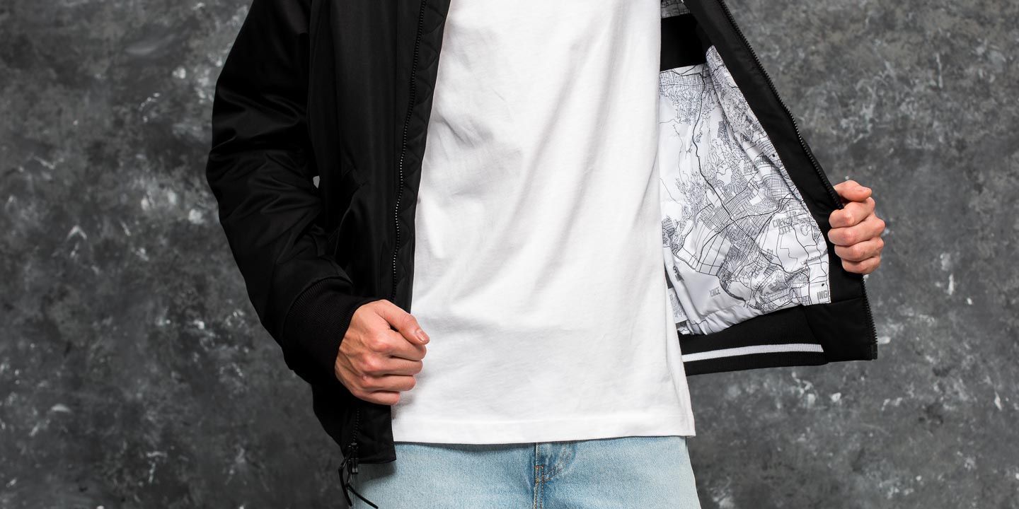 Bomber Jordan City Of Lights MA1 Jacket Black