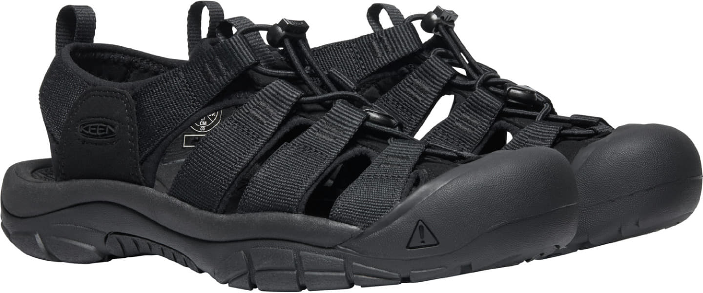 Sko til mænd KEEN Newport H2 Triple Black