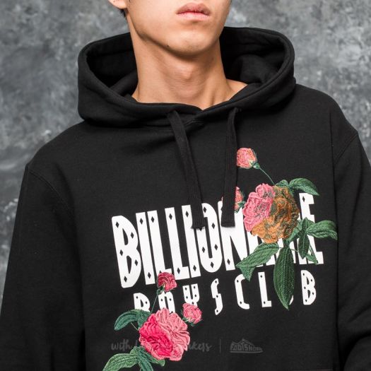 Billionaire boys club floral hoodie clearance