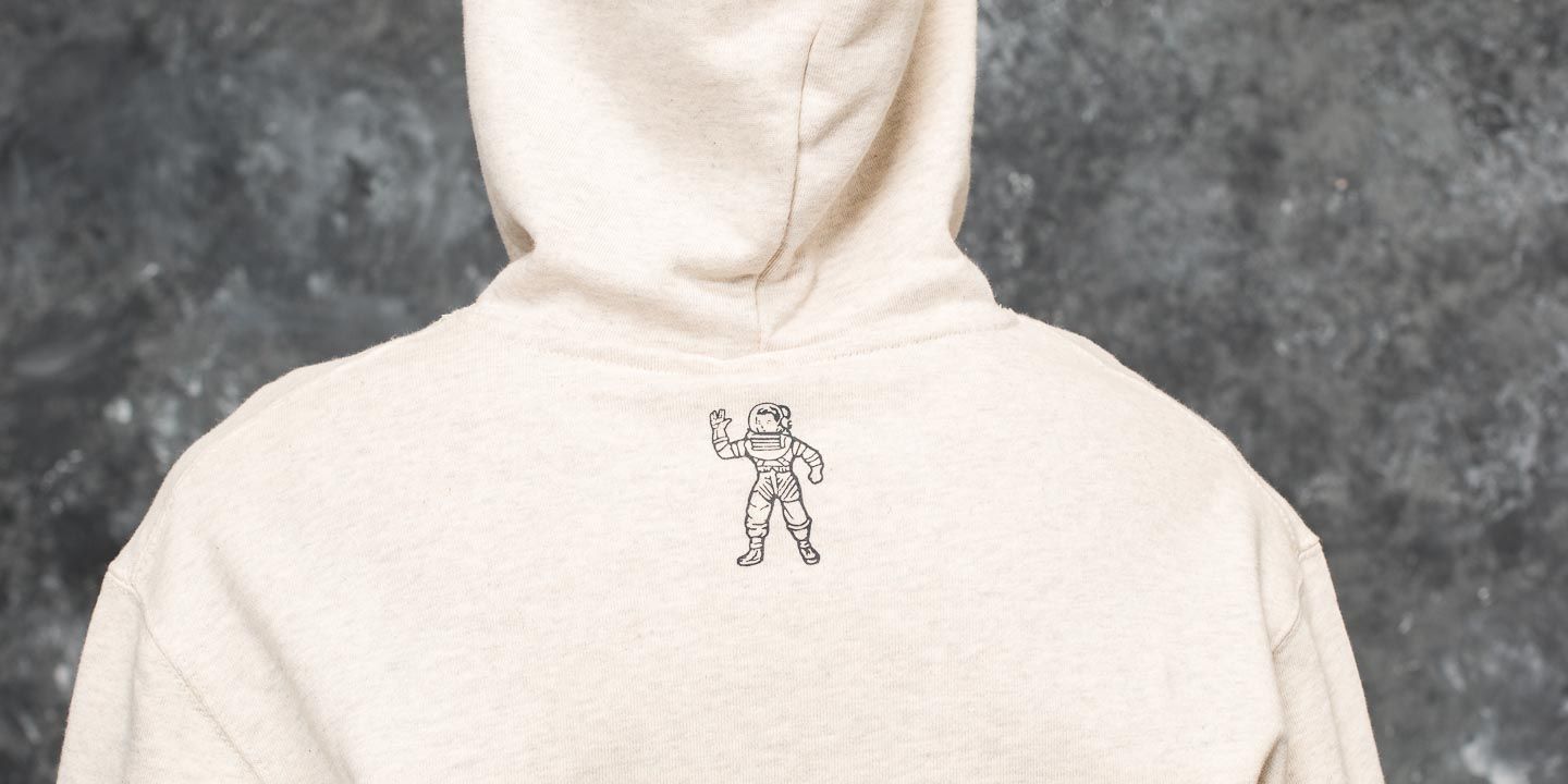 Sudaderas Billionaire Boys Club Embroidered Floral Popover Hood Oat Marl