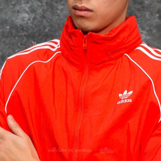 Adidas superstar jacket red outlet
