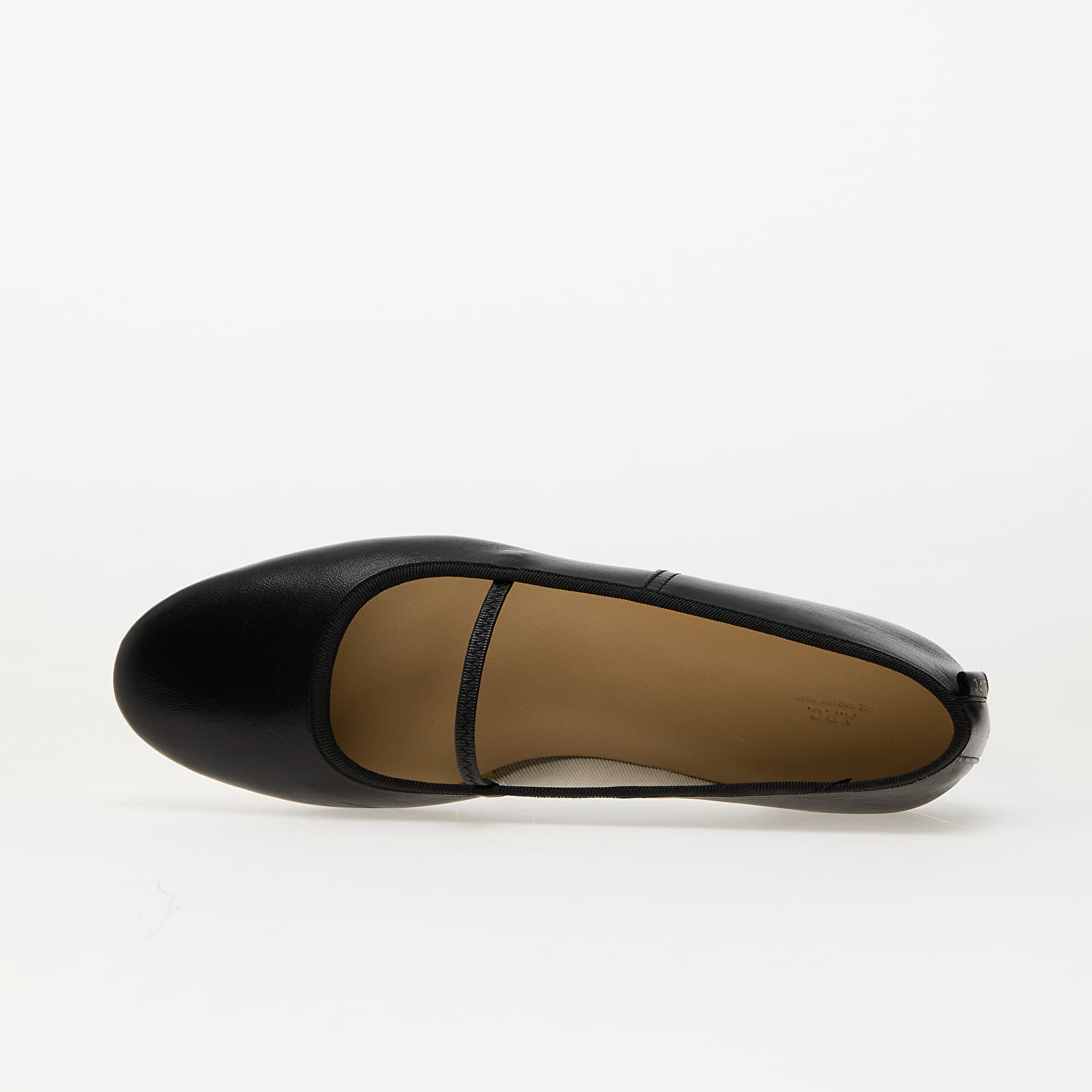 Buty damskie A.P.C. Swan Ballerines Black