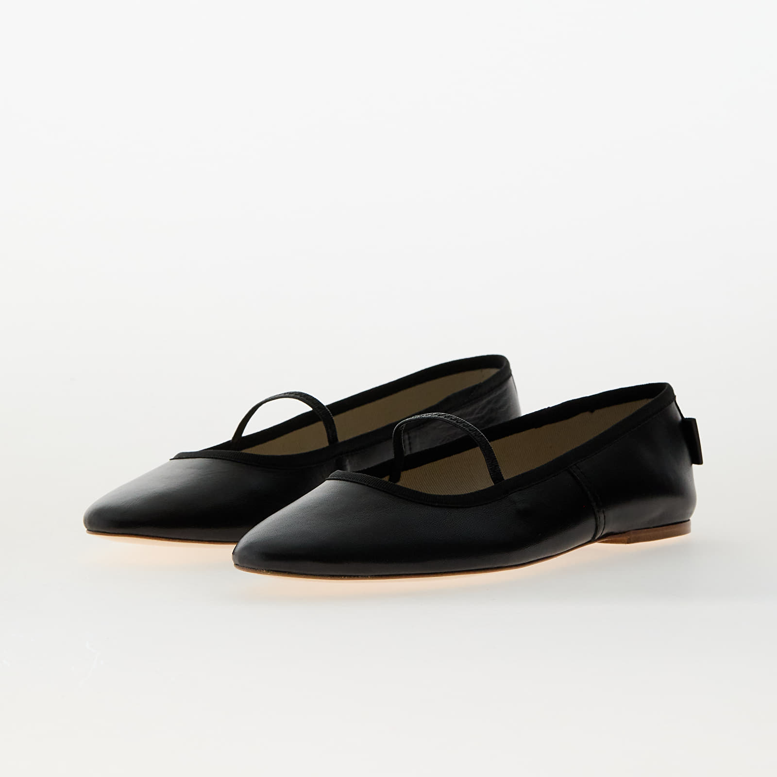 Buty damskie A.P.C. Swan Ballerines Black