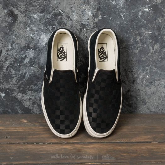Vans slip on checker emboss new arrivals