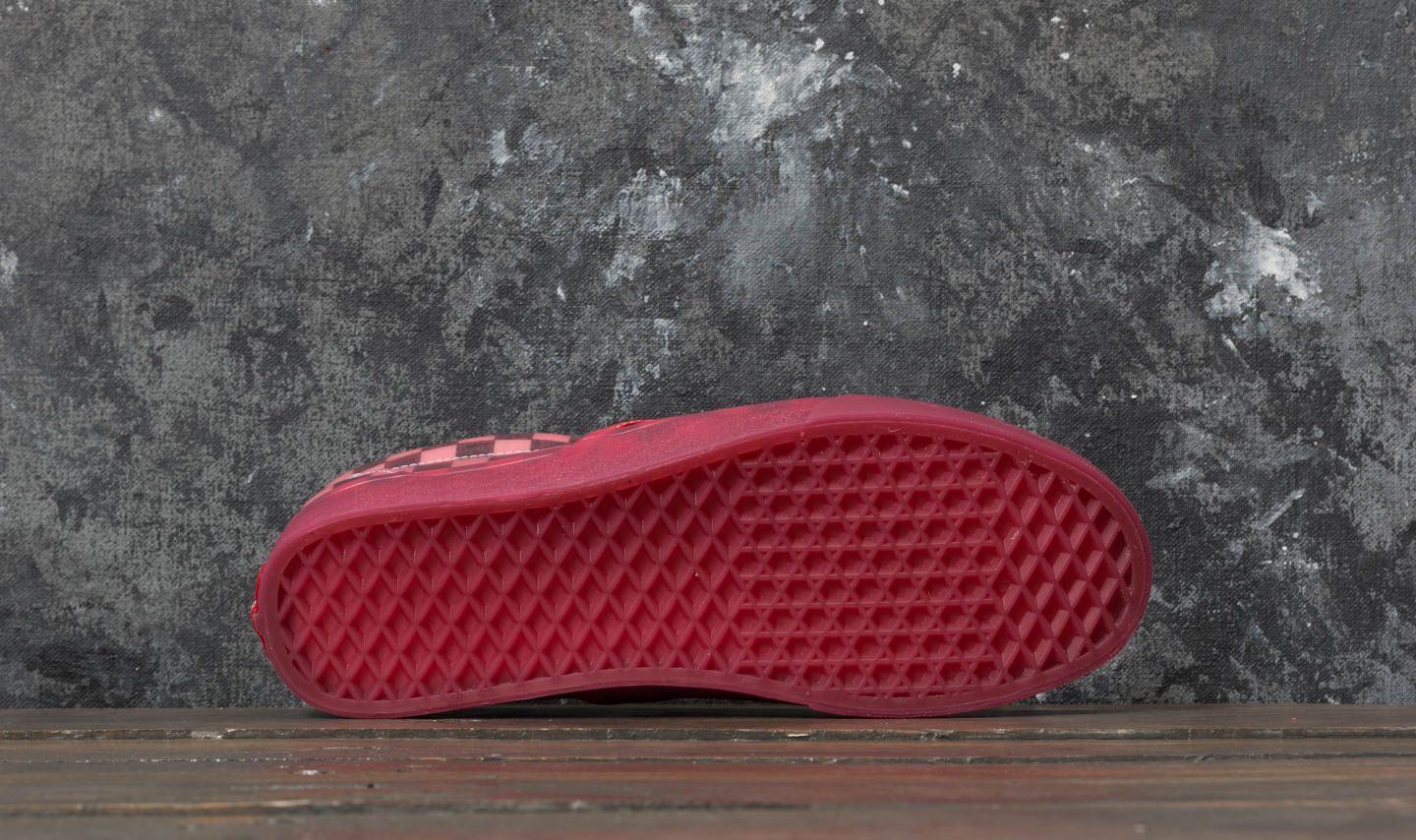 Pánské tenisky a boty Vans Classic Slip-On (Translucent Rubber) Hibiscus/ Checkerboad