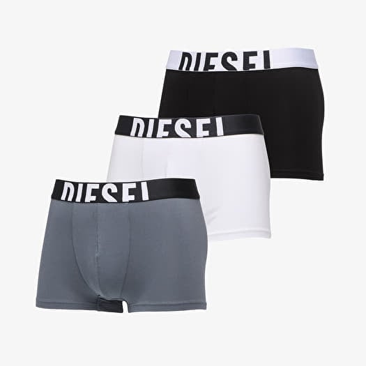 Diesel Damien-D-Pop 3-Pack 40 Boxer-Shorts Grey/ Black