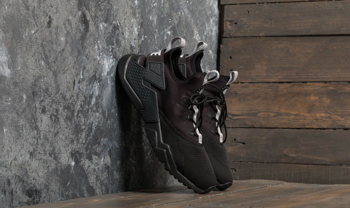 Dámské tenisky a boty Nike Huarache Drift (GS) Black/ Wolf Grey-Anthracite