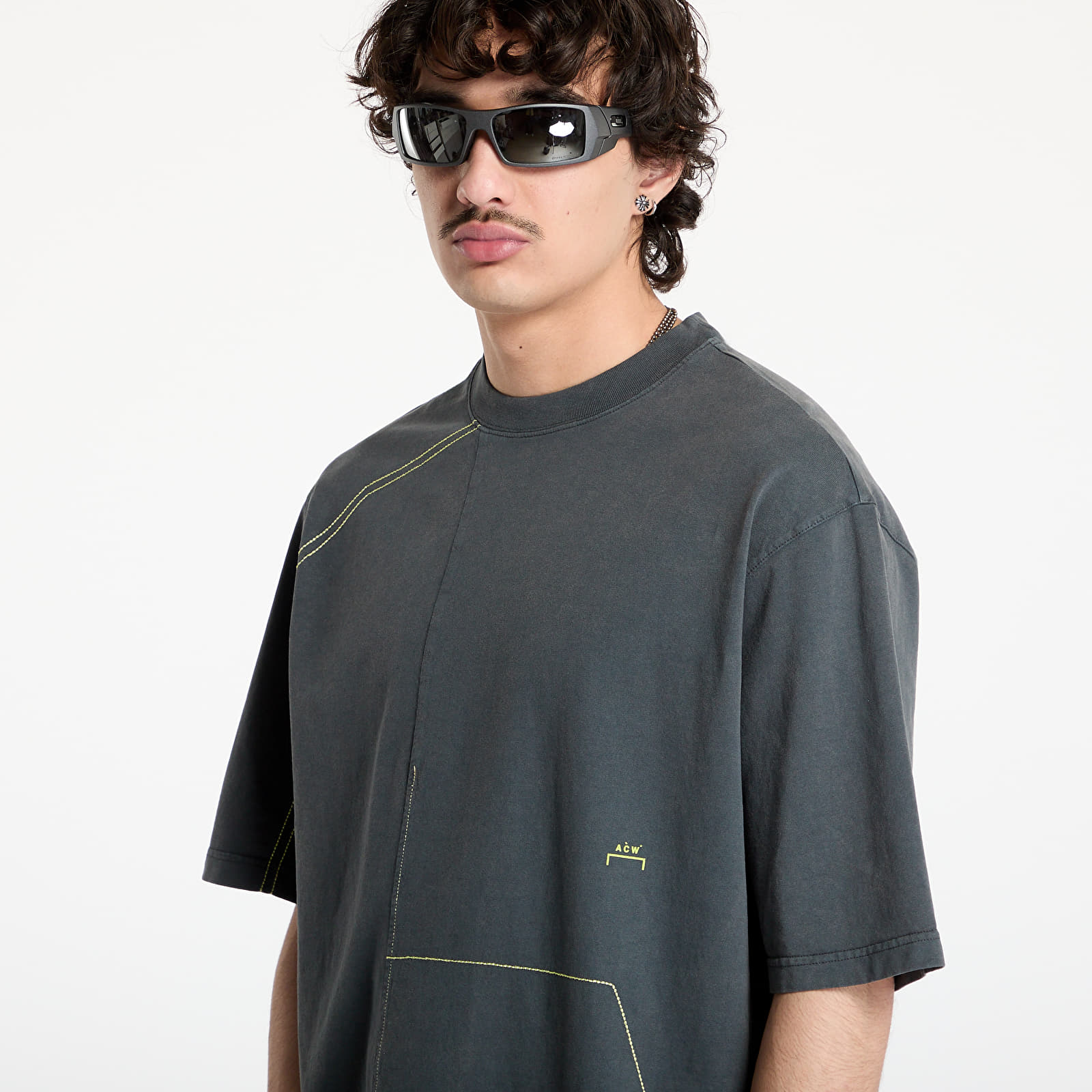 T-paidat A-COLD-WALL* Oblique T-Shirt Grey