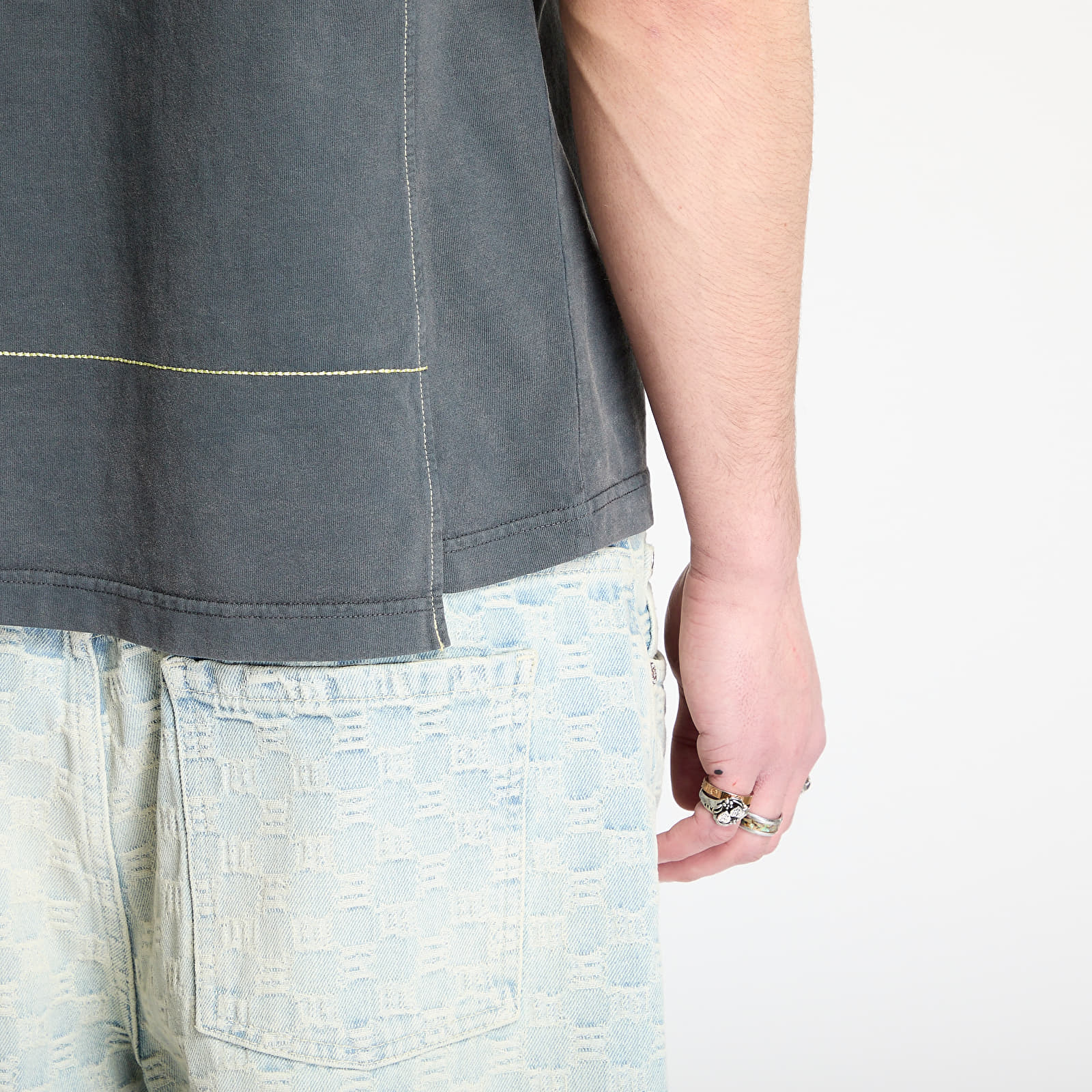 T-paidat A-COLD-WALL* Oblique T-Shirt Grey