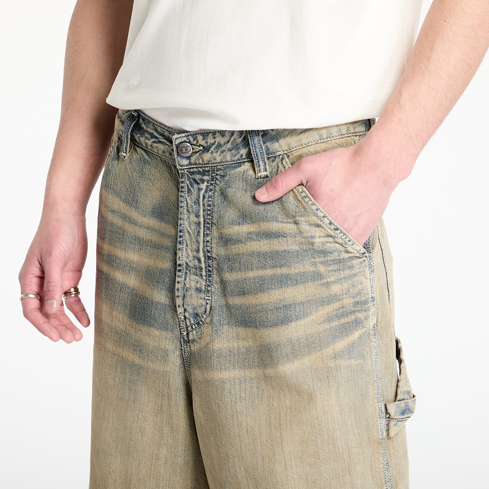 Muške kratke hlače Diesel D-Livery-Short Shorts Blue